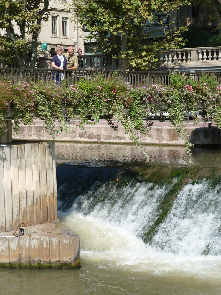 Canal du Robine in Narbonne